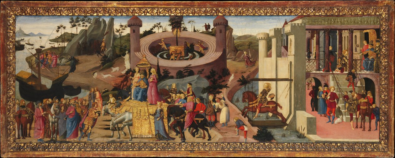 Scener från historien om argonauterna. av Biagio d