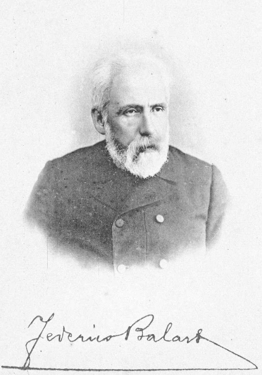 Porträtt av Federico Balart av Biblioteca Nacional de España