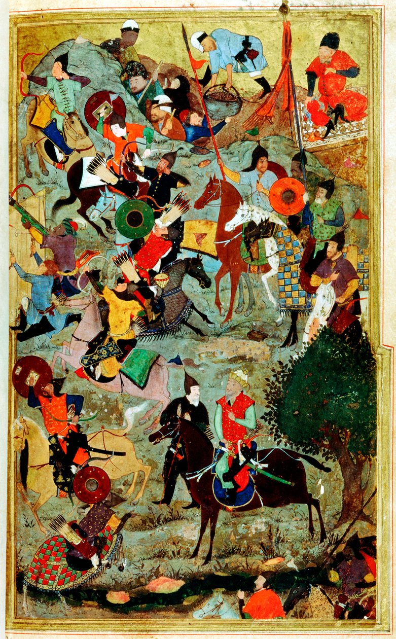 Timur attackerade riddarna av St John vid Smyrna, 1402 1467 av Bihzad