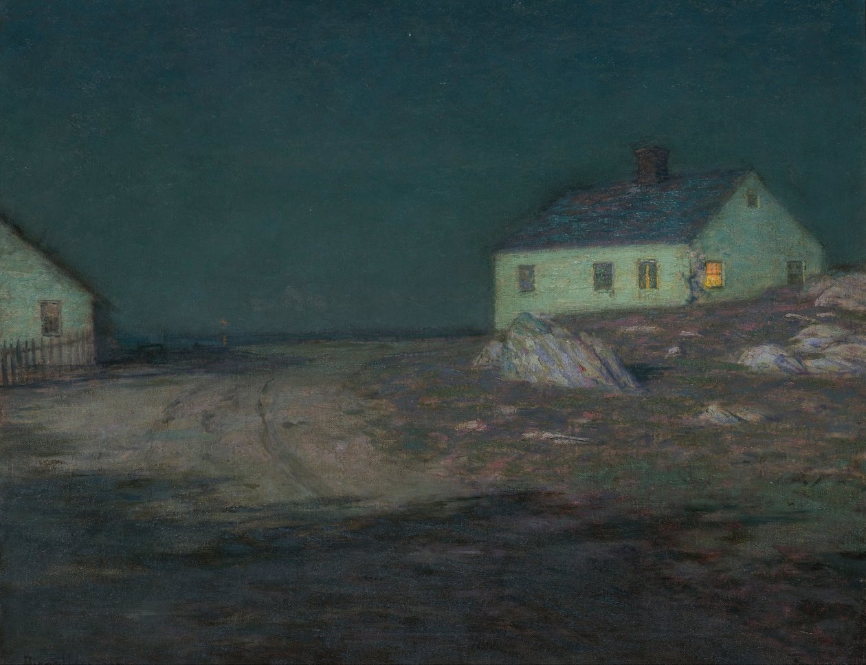Hamnljuset av Lowell Birge Harrison