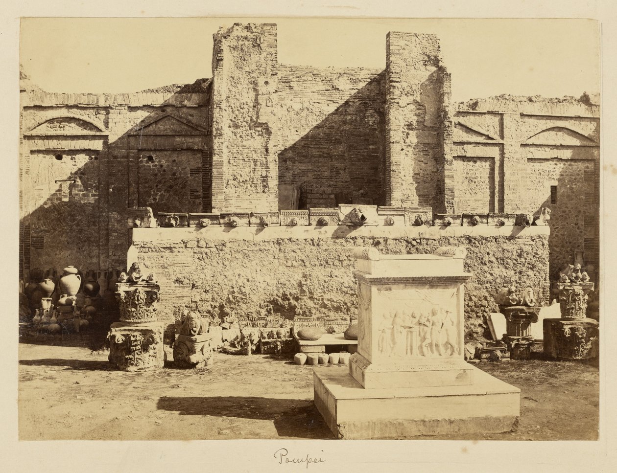 Pompei av Bisson Frères