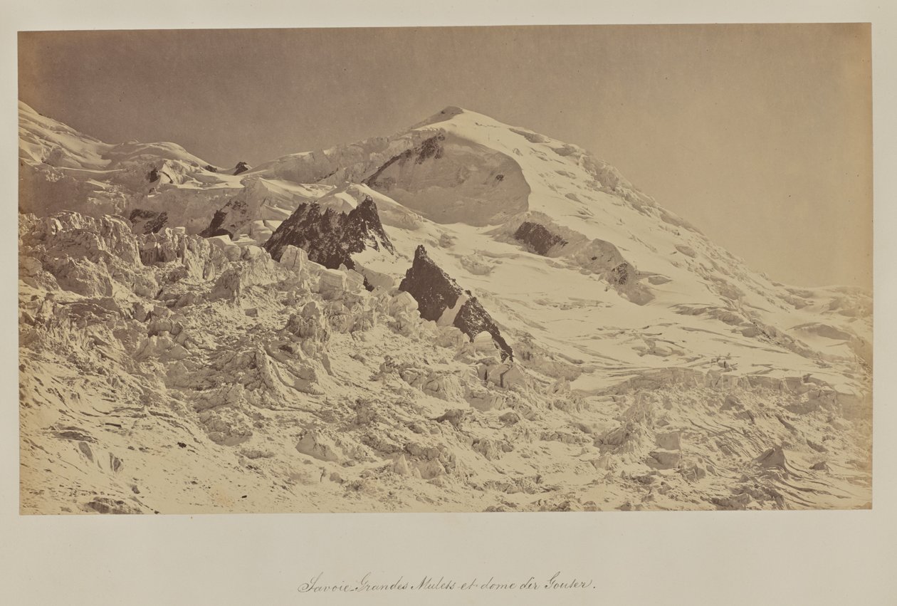 Savoie. Grandes (sic) Mulets och dome dir (sic) Gouser (). av Bisson Frères