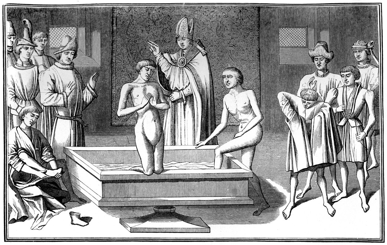 Dop, 1400-talet 1849. av Bisson and Cottard