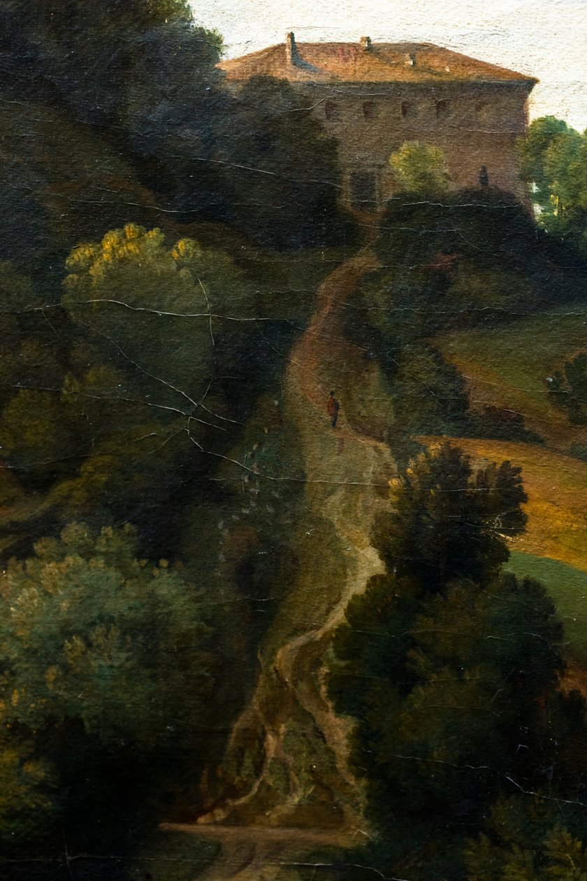 Villa Madame i Rom, detalj av Blaise-Alexandre Desgoffe