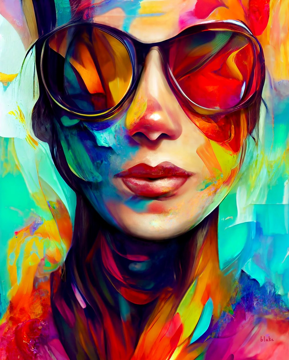 Good Vibrations, c.2022 (Digital Art) av Blake Munch