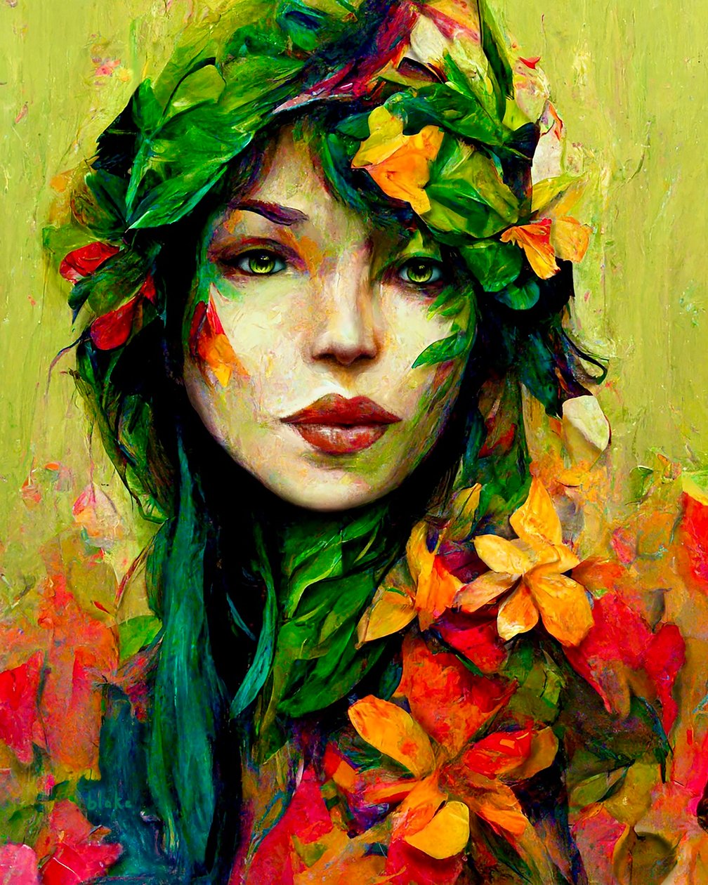 Natural Beauty, c.2022 (Digital Art) av Blake Munch