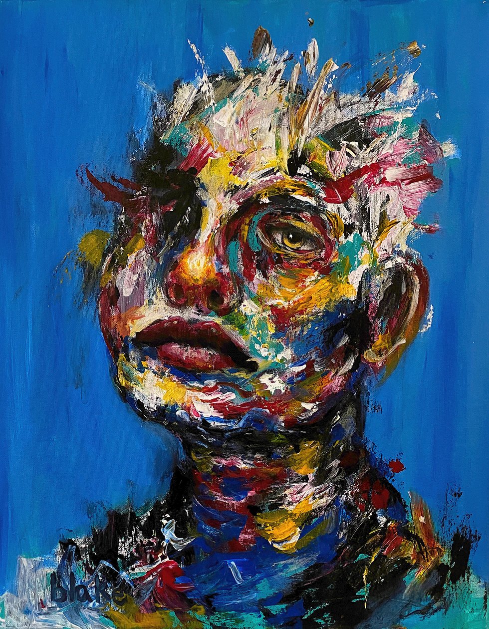 The Innocent Can Never Last, c.2020 (Akryl på duk) av Blake Munch