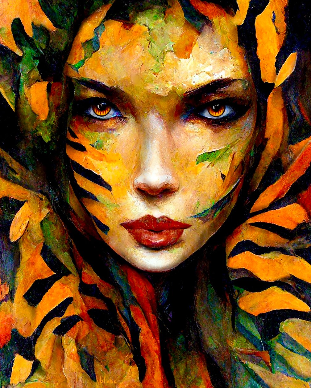 Wild At Heart, ca 2022 (Digital Art) av Blake Munch