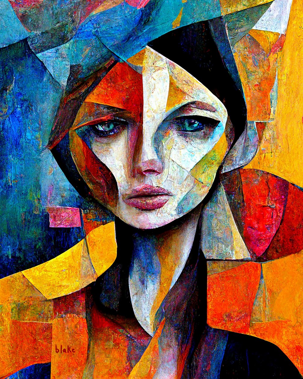 Your Skin Makes Me Cry, c.2022 (Digital Art) av Blake Munch