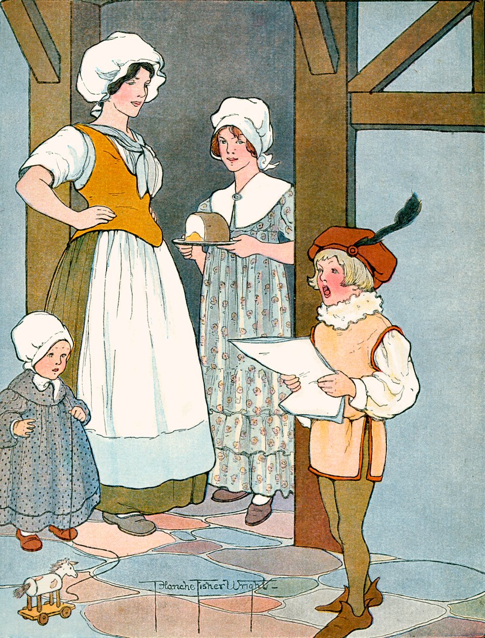 Little Tom Tucker, av Blanche Fisher Wright av Blanche Fisher Wright