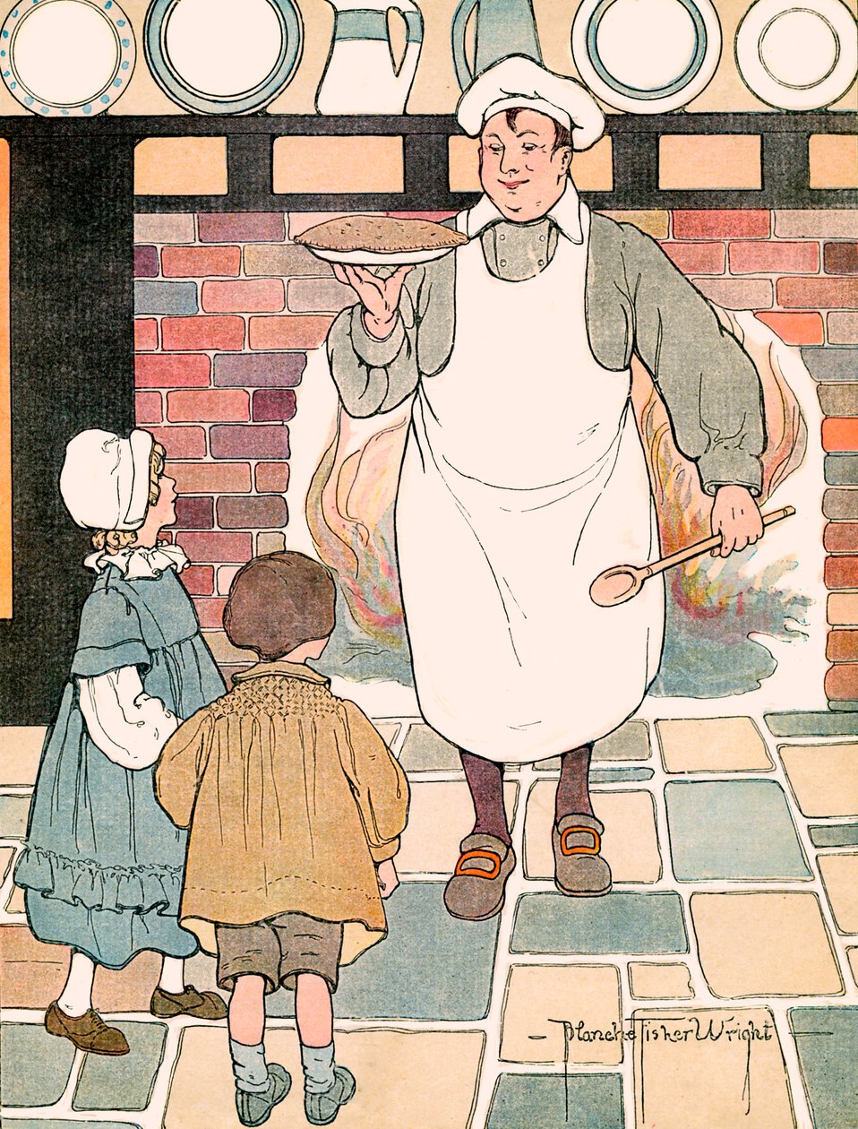 Pat-a-Cake, illustrerad av Blanche Fisher Wright av Blanche Fisher Wright