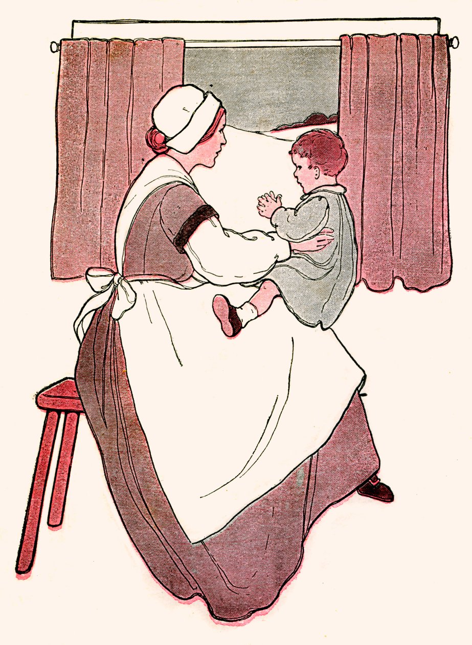Clap Handies, illustrerad av Blanche Fisher Wright av Blanche Fisher Wright