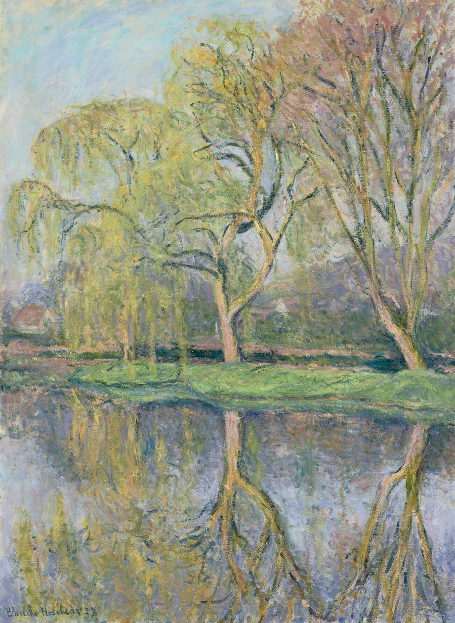 Franska: Le Printemps (näckrosdammen i Giverny) av Blanche Hoschede Monet