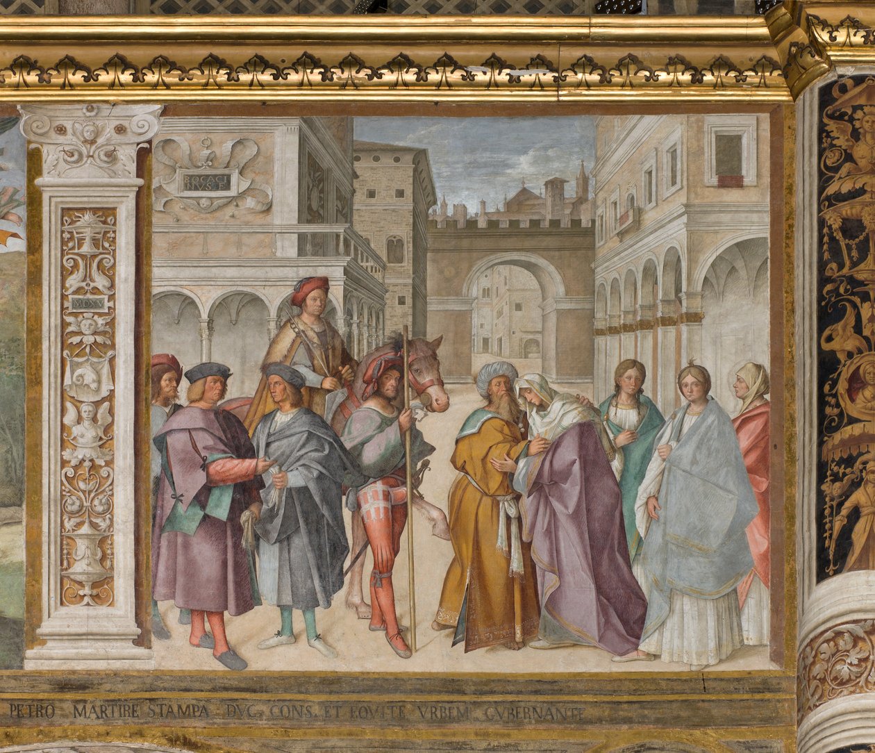 Central Nave, First North Span, St. Joachim och Sant