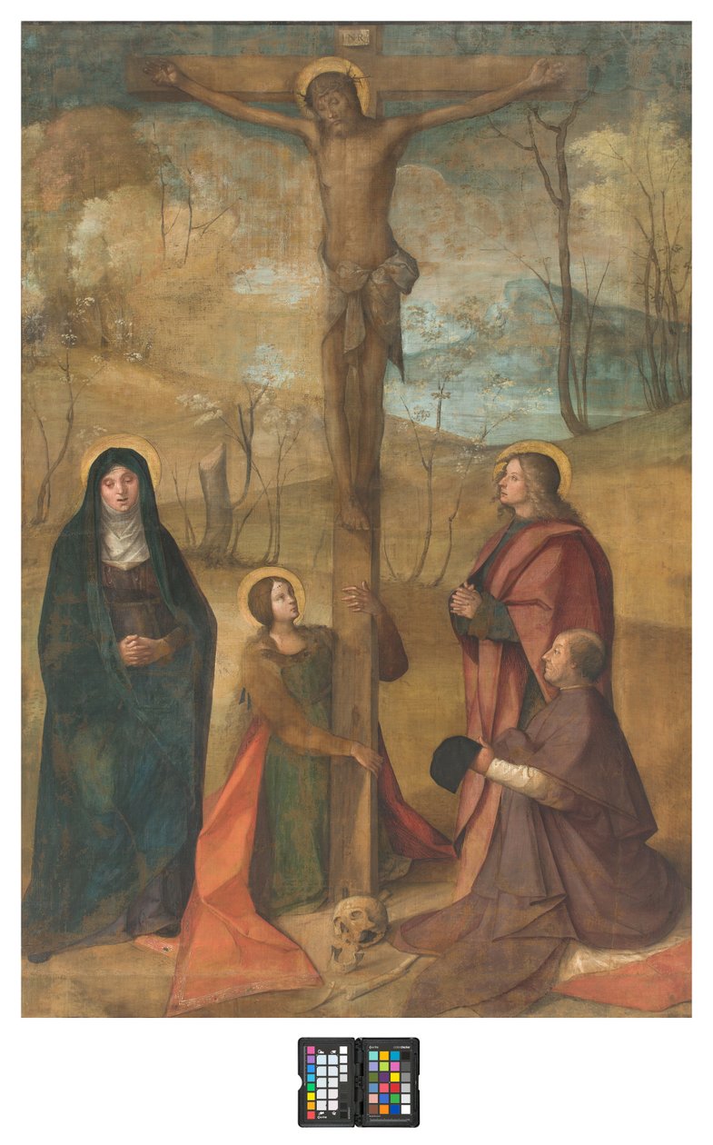 Jesus Kristus krucifix, Boccaccio Boccaccino av Boccaccio Boccaccino