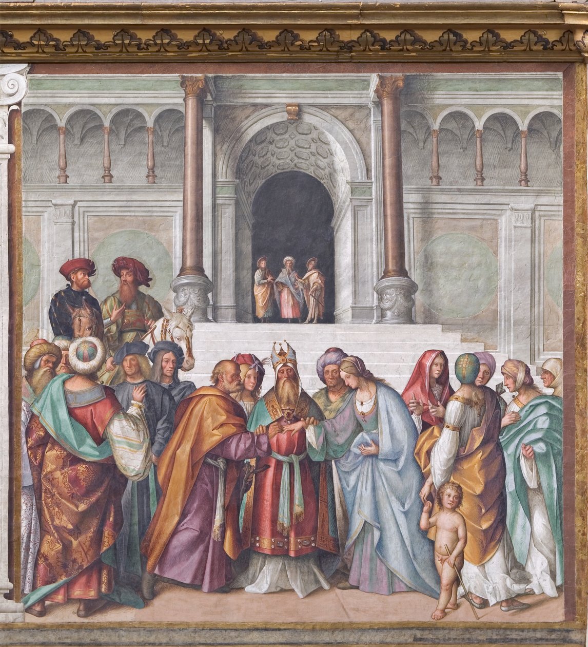 Marias bröllop av Boccaccio Boccaccino