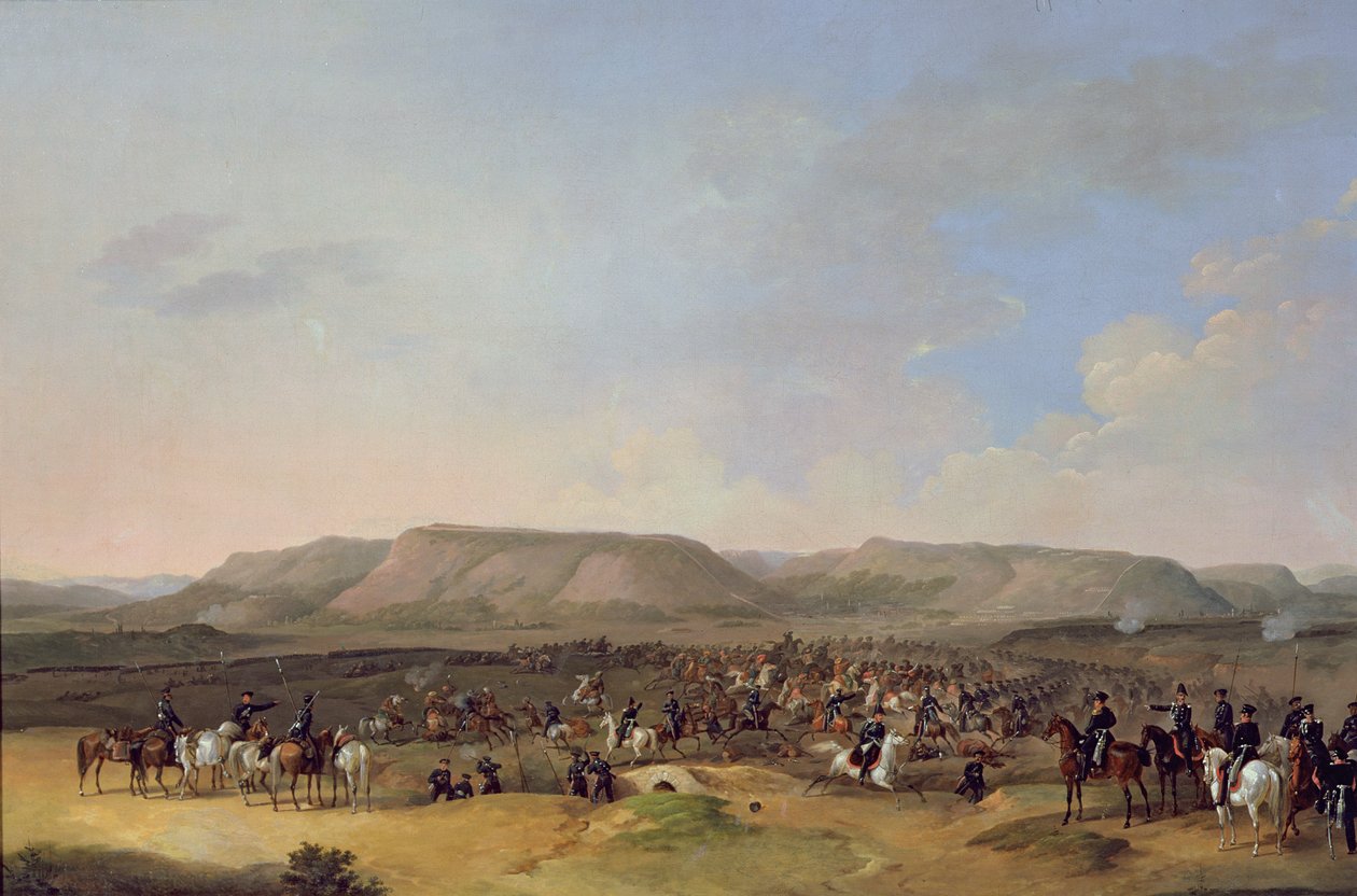 Erövrandet av Shumla, 1860 av Bogdan Willewalde