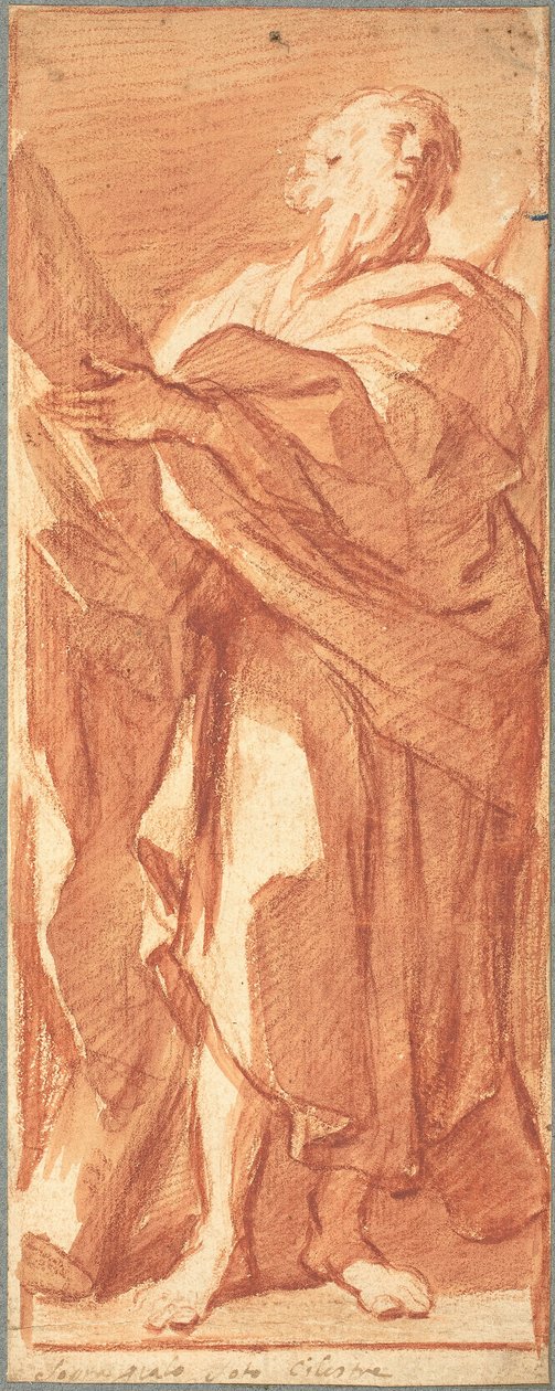 Sankt Andreas av Bolognese 17th Century