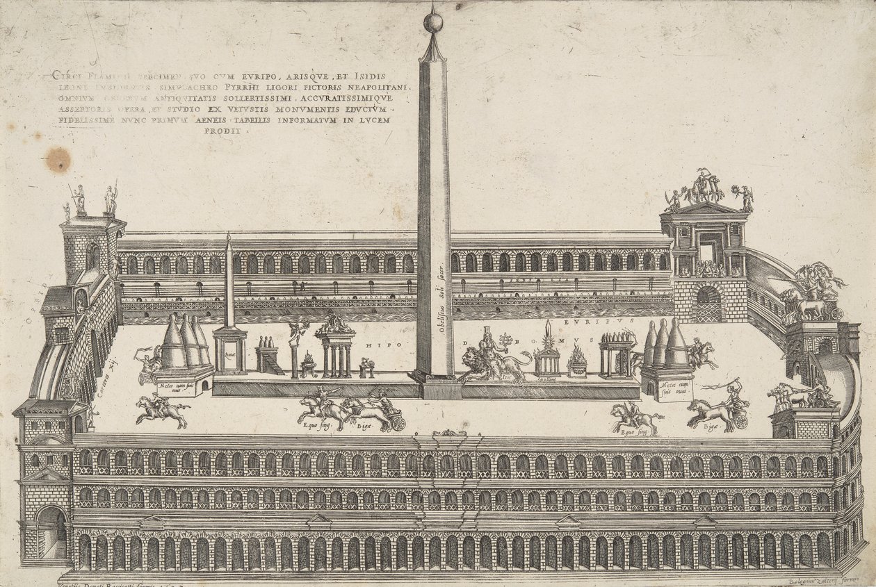 Cirkus Flaminius av Bolognino Zaltieri