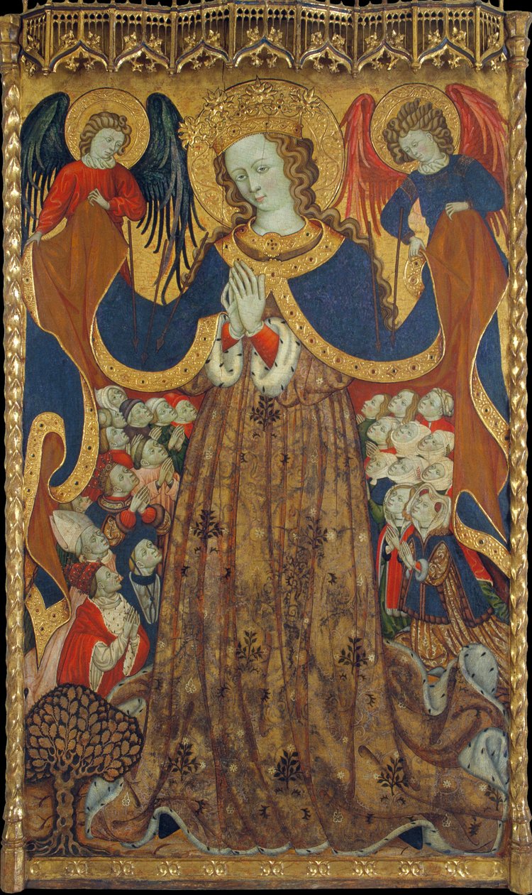 Virgin of Mercy, ca 1430 av Bonanat Zaortiga