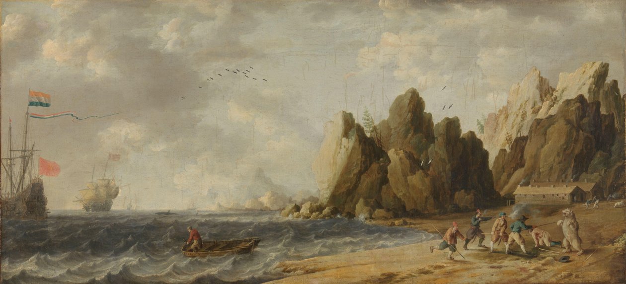Imaginary Inlet i södra arktiska vatten på sommaren av Bonaventura Peeters (I)
