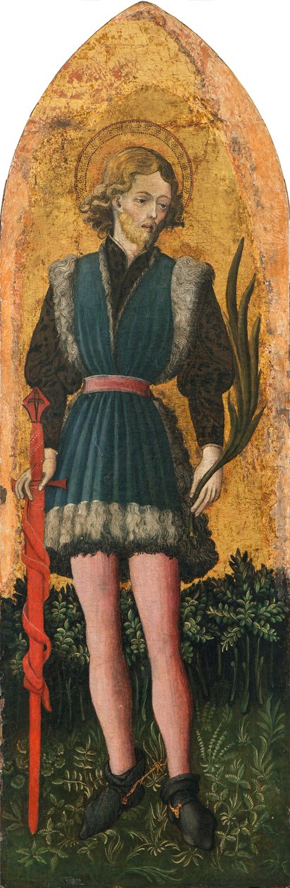 Saint Julian, ca 1450 (tempera ombord) av Bonifacio Bembo