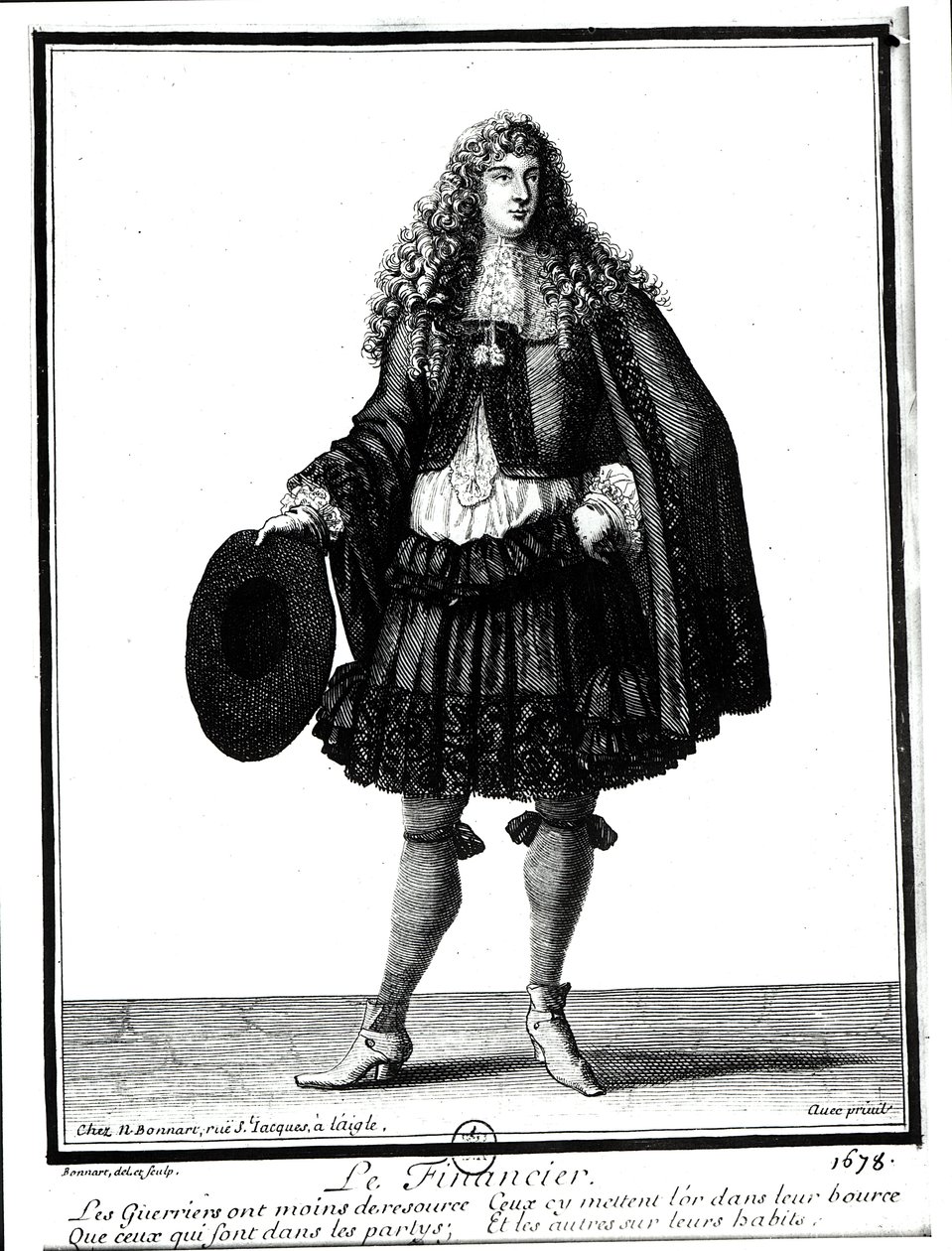 Bankiren, 1678 av Nicolas Bonnart