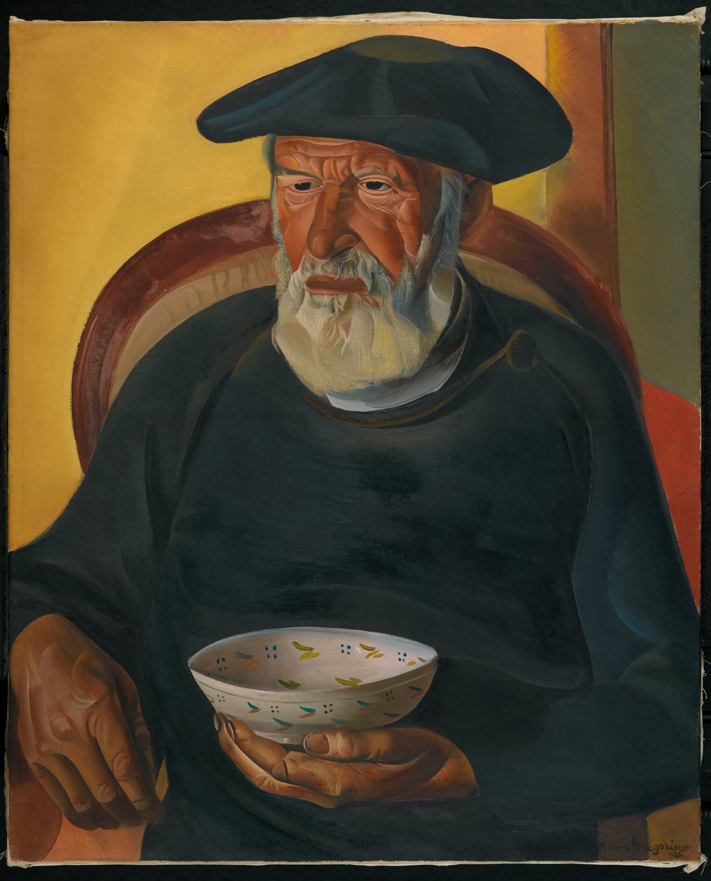 Gamla trombola, 1924 av Boris Dmitrievich Grigoriev
