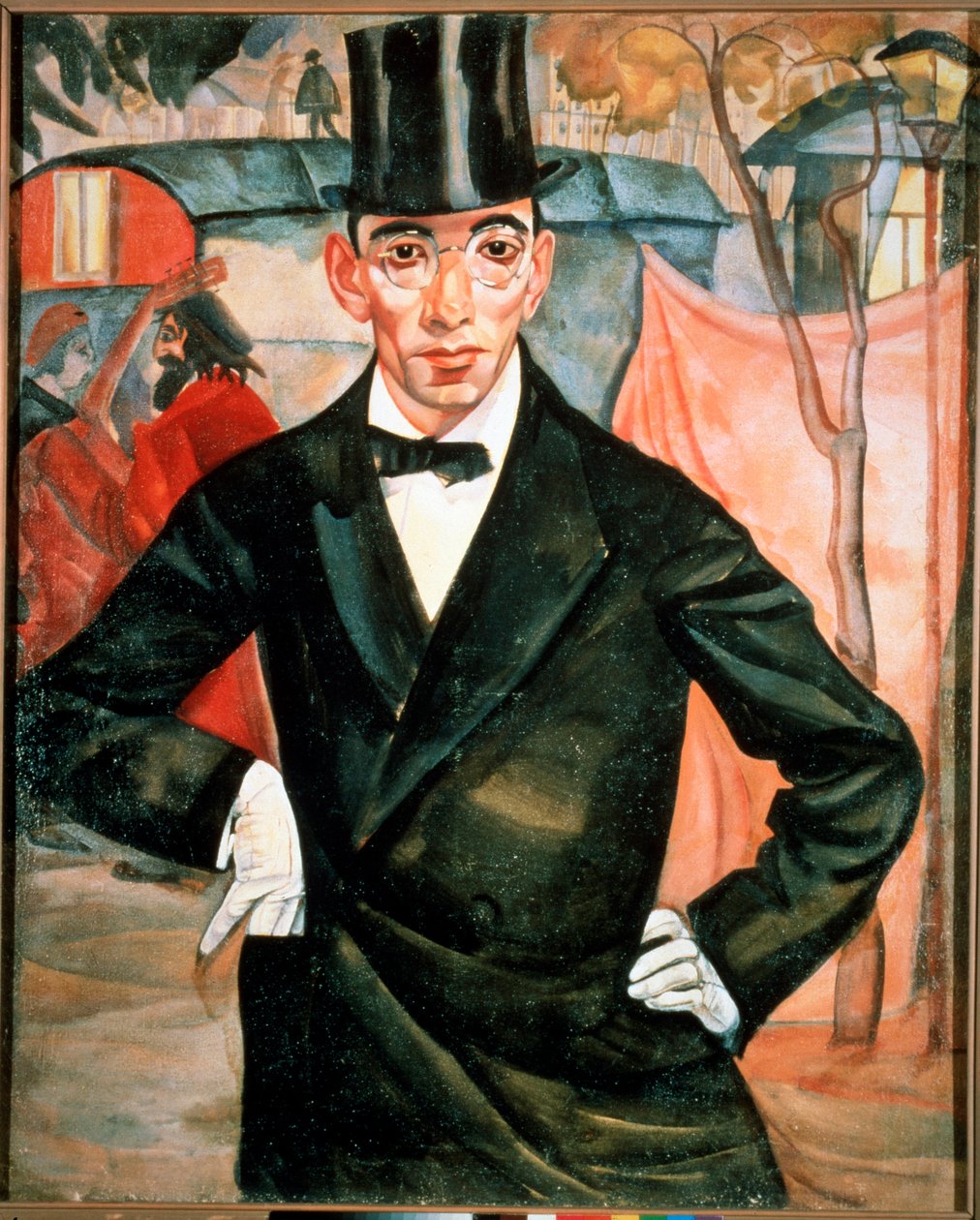 Porträtt av konstnären och fotografen Miron Sherling av Boris Dmitrievich Grigoriev