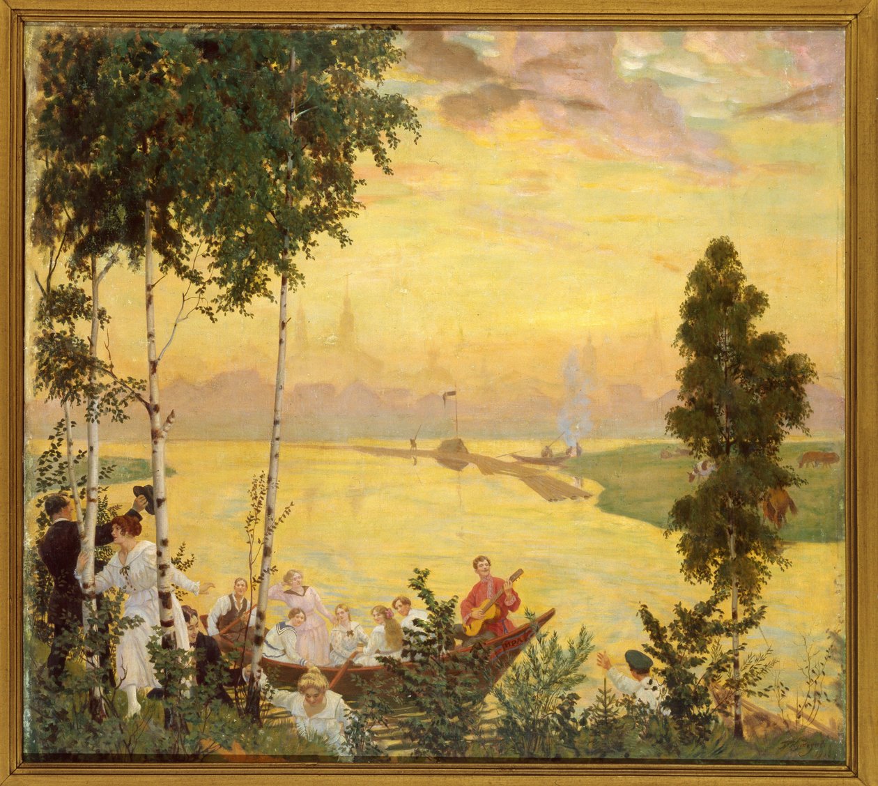 swedish av Boris Mikhailovich Kustodiev