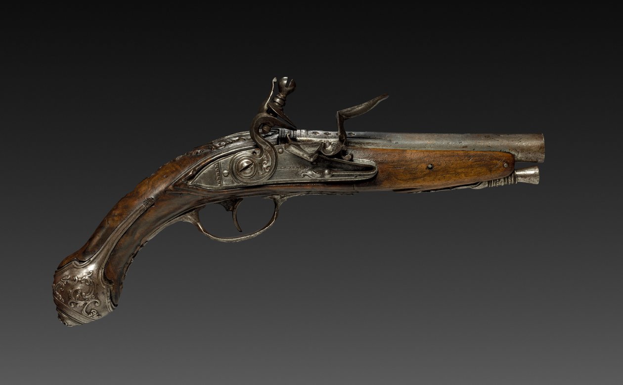 Flintlock Pistol, 1700-tal. av Bortolo Agazzi