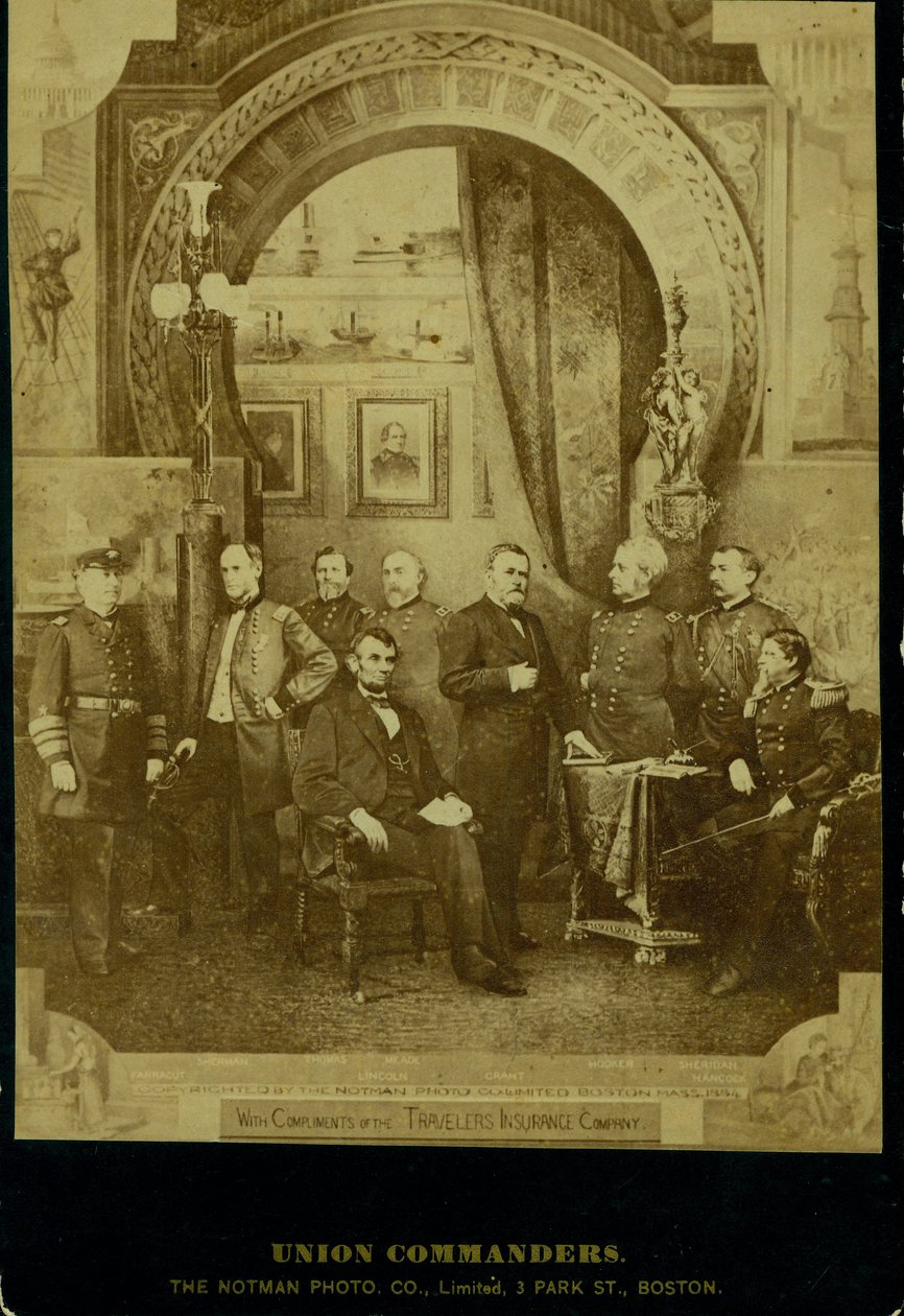 Union Commanders. av Boston The Notman Photo Co.