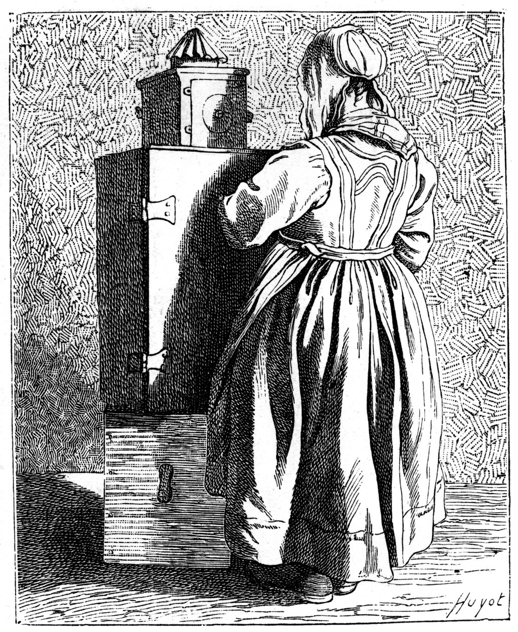 En magisk lykta, 1737-1742. av Bouchardon