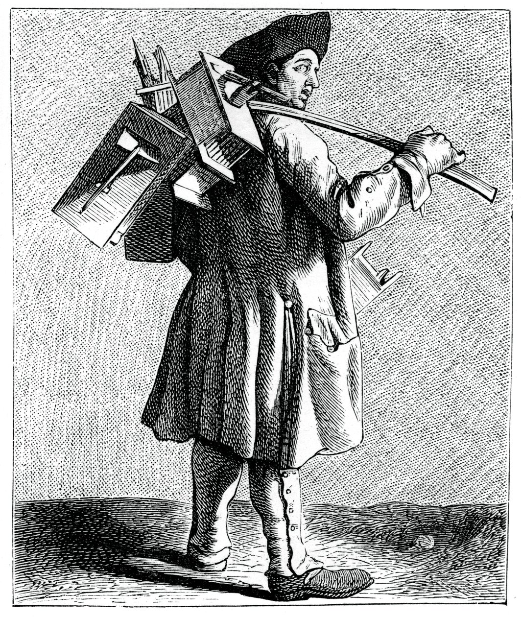 Död åt råttorna!, 1737-1742. av Bouchardon