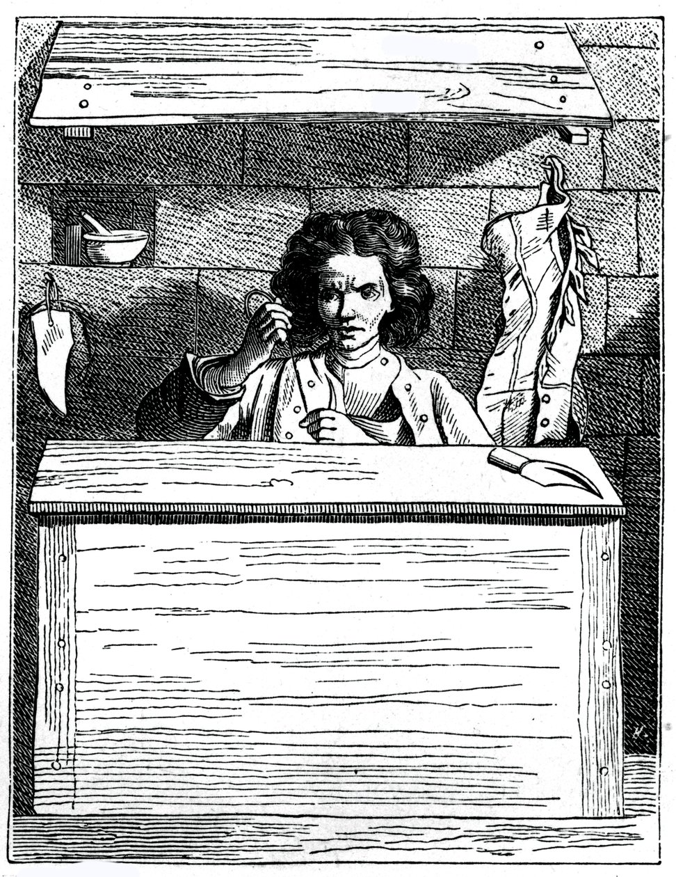 Skomakaren, 1737-1742. av Bouchardon