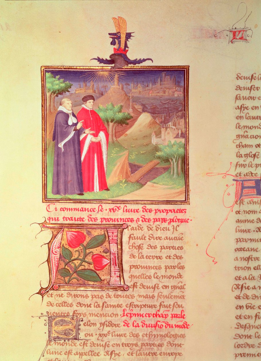 Ms Fr 9141 fol.217v Lärd och adelsman, från 