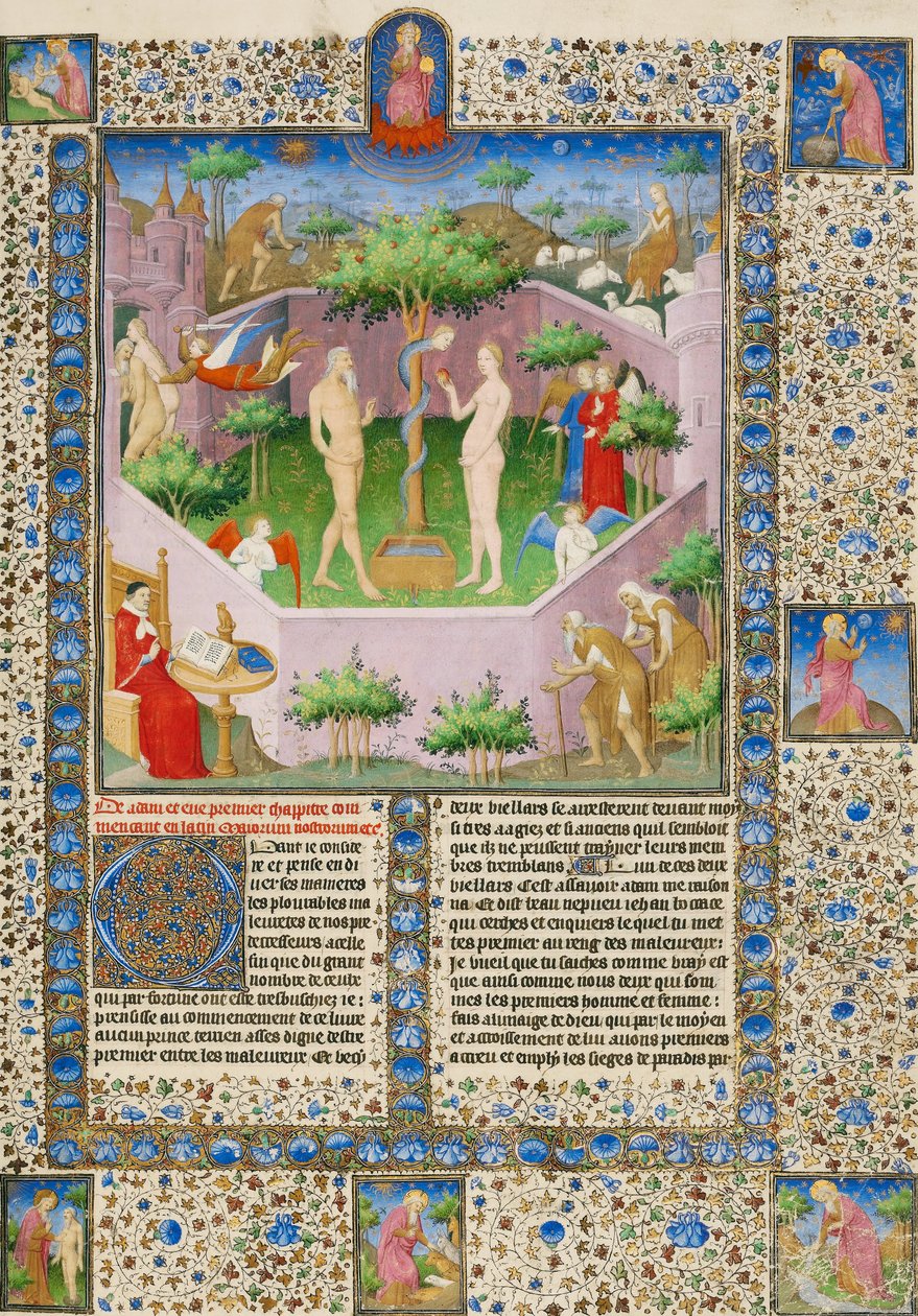 Historien om Adam och Eva av Boucicaut Master
