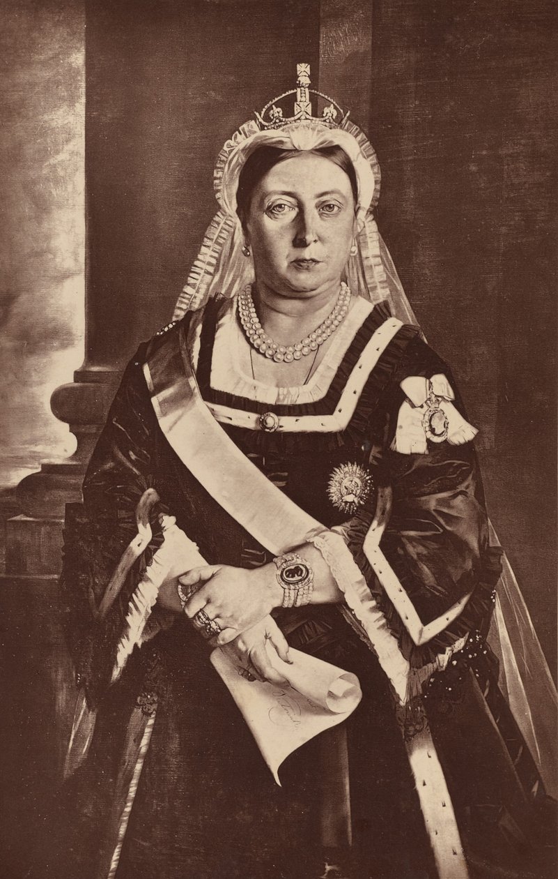 Hennes Majestät Drottning Victoria, Kejsarinna av Indien av Bourne and Shepherd