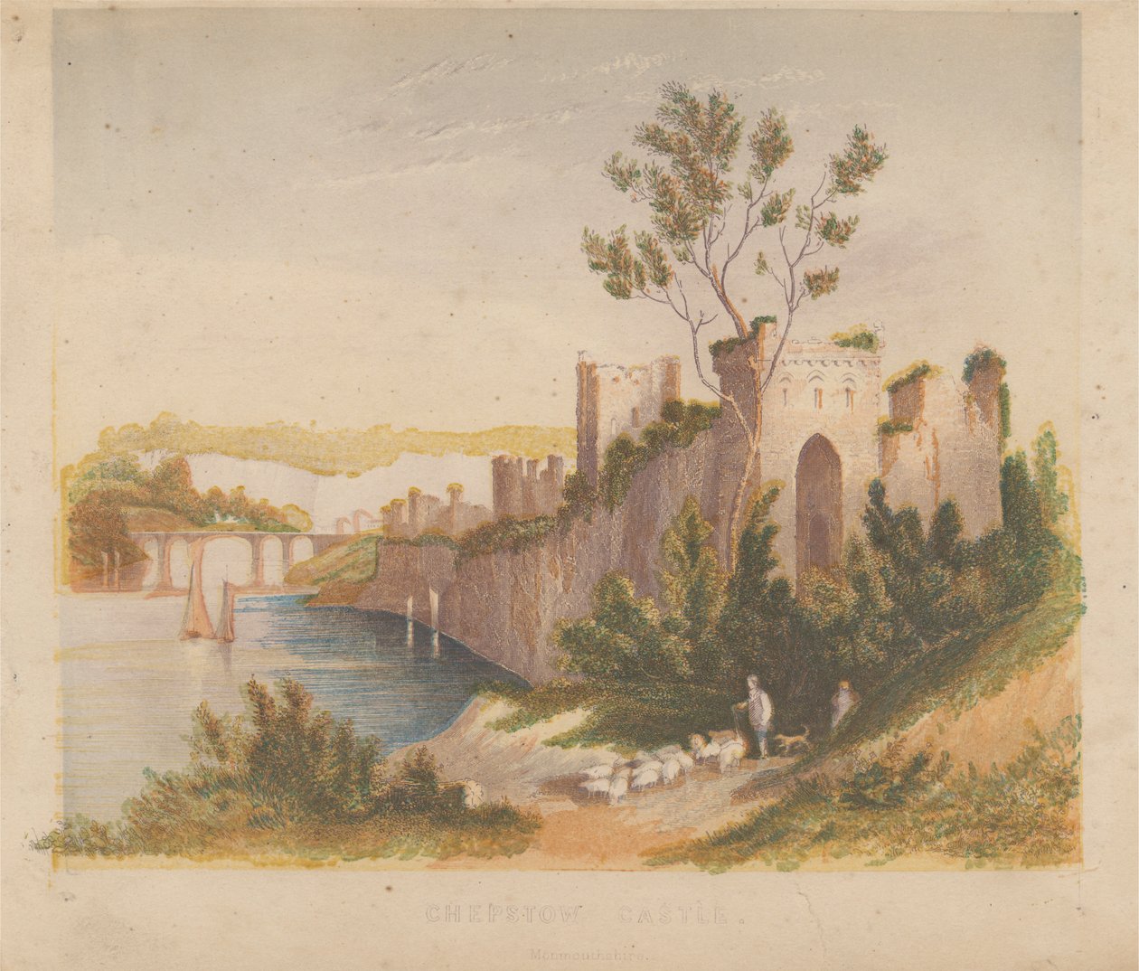 Chepstow Castle av Bradshaw and Blacklock