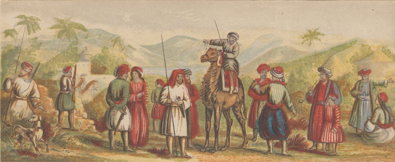 Orientaliska scener av Bradshaw and Blacklock