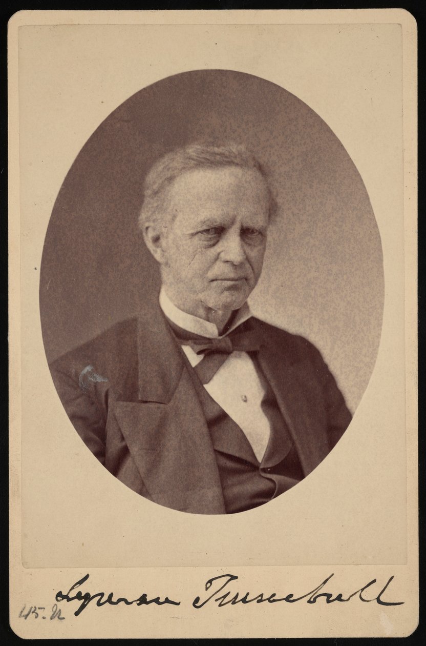 Porträtt av Lyman Trumbull 1813-1896, mellan 1868 och 1881. av Brady