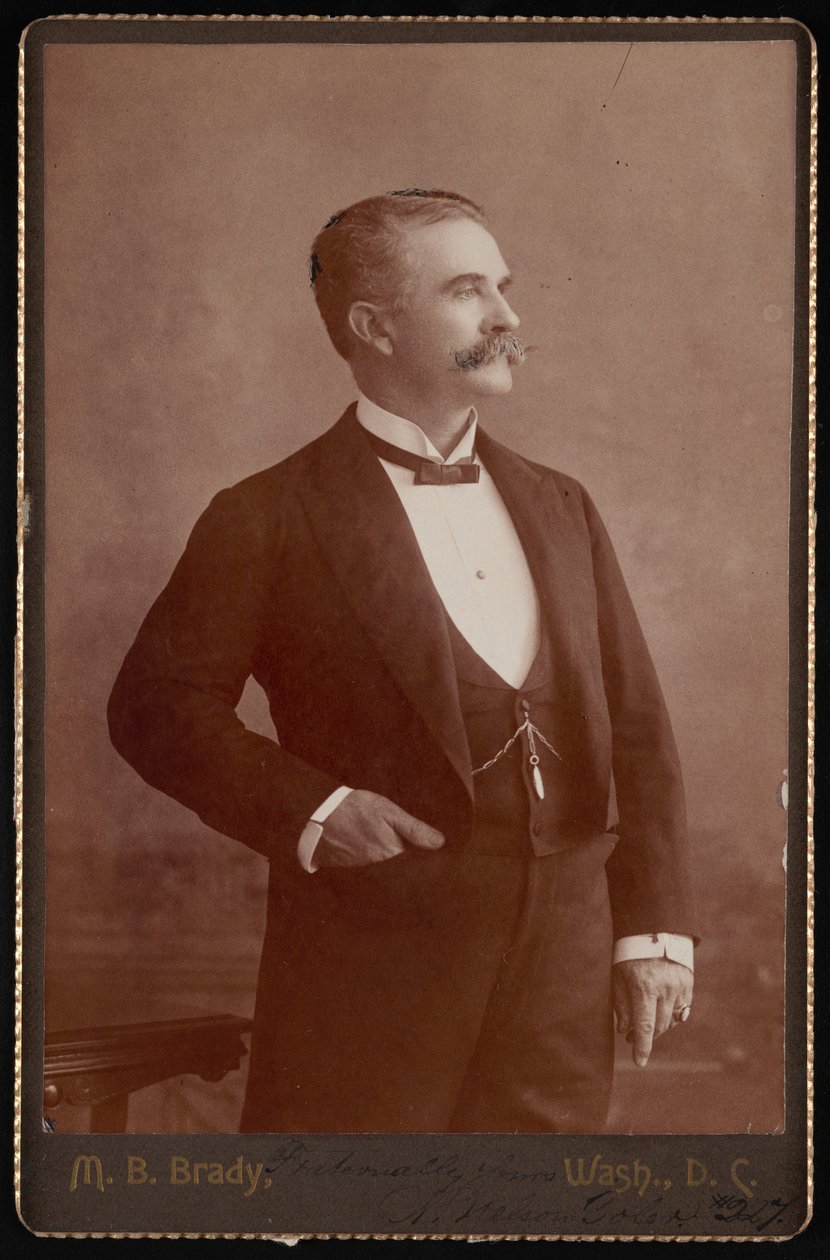 Porträtt av W. Nelson Toler, mellan 1890 och 1893. av Brady