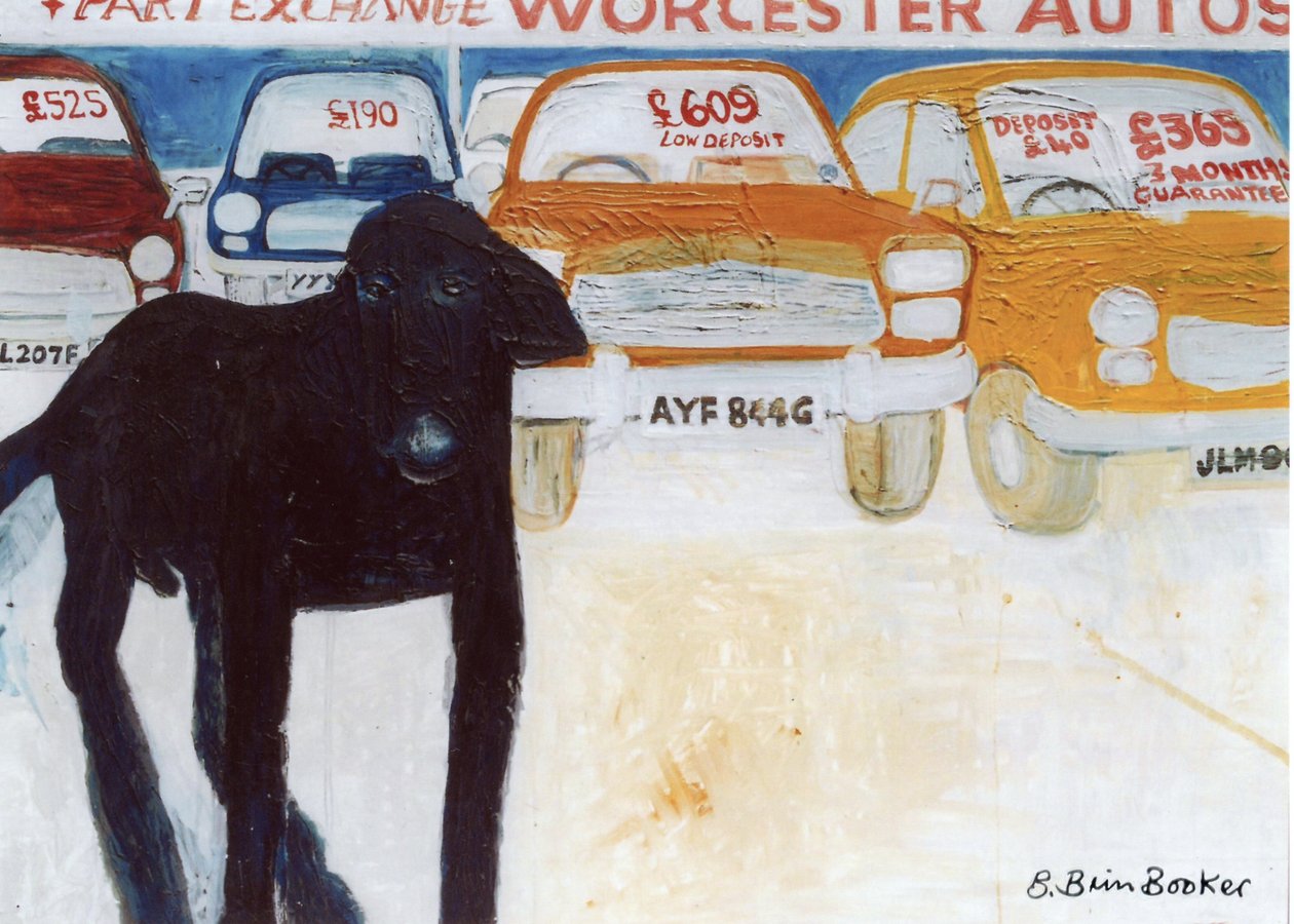 Rex på Worcester Autos, Part Exchange av Brenda Brin Booker