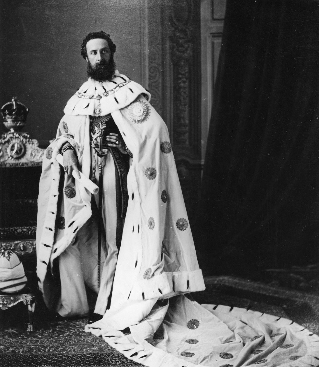 Lord Lytton - vicekung av Indien, ca 1876-80 av British Photographer