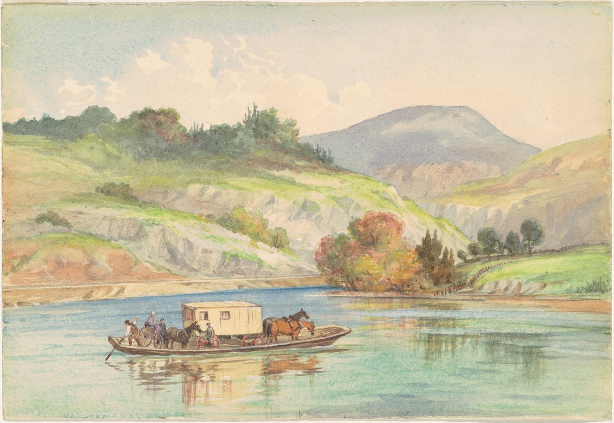 Korsar James River av British 19th Century