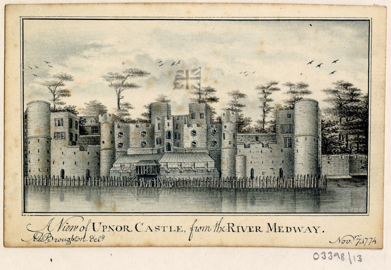 En serie skisser, vyer i Storbritannien, kontinenten och Amerika 1772-1778 (akvarell) av British School