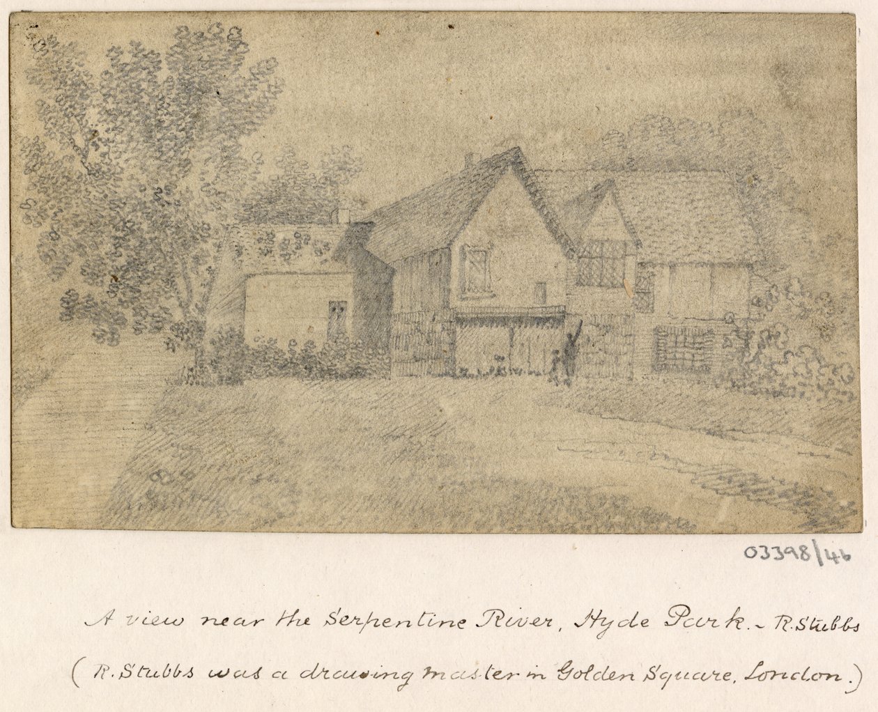 En serie skisser, vyer i Storbritannien, kontinenten och Amerika 1772-1778 (akvarell) av British School