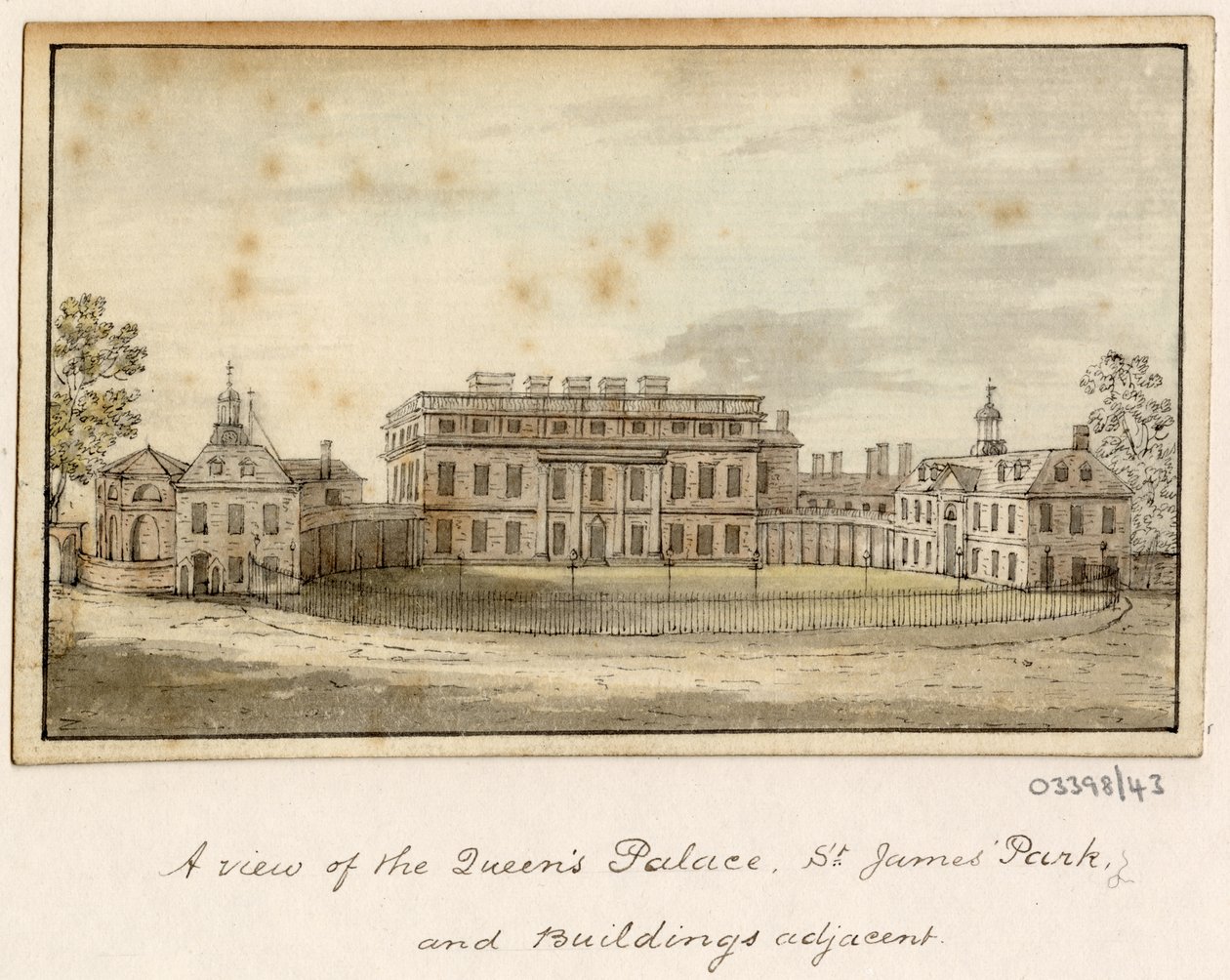 En serie skisser, vyer i Storbritannien, kontinenten och Amerika 1772-1778 (akvarell) av British School