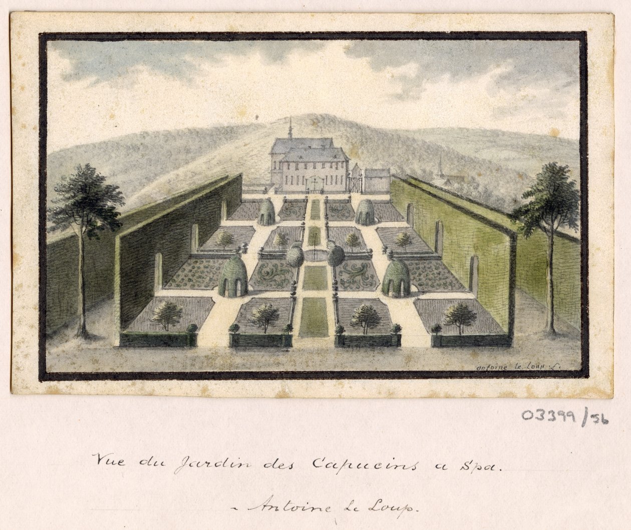 En serie skisser, vyer i Storbritannien, kontinenten och Amerika 1772-1778 (akvarell) av British School
