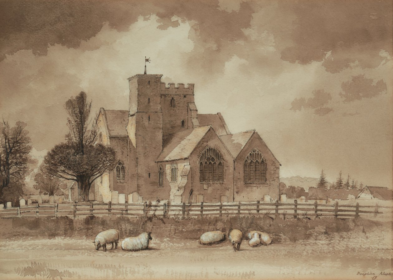 Boughton Aluph kyrka av British School